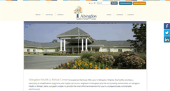 Desktop Screenshot of abingdon-rehab.com